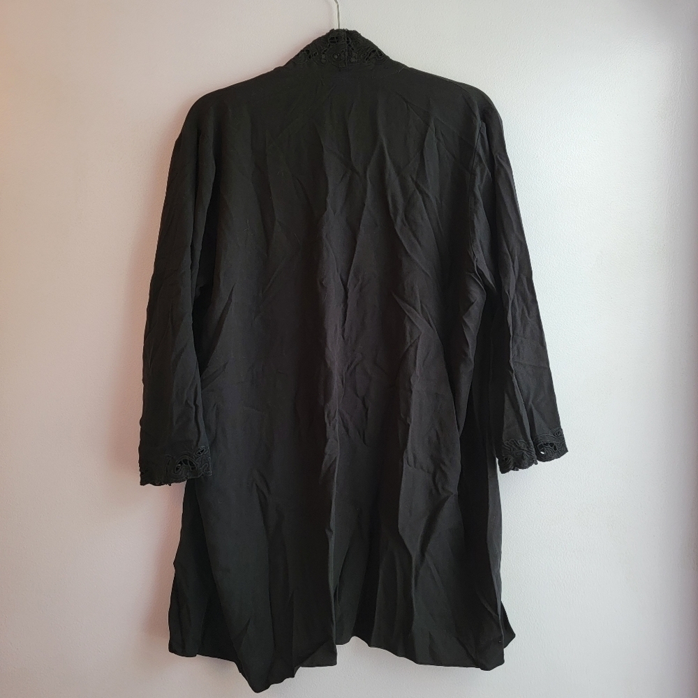 Soft Surroundings Open Cardigan Size Large - Picture 4 of 9